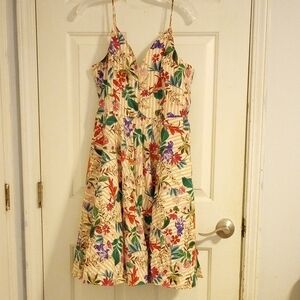 Gianni Bini Spaghetti Strap Midi Fit And Flare Dress